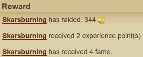 Black Warlock reward Black Warlock reward