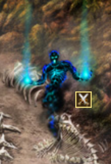 Blue Fire Demon Blue Fire Demon