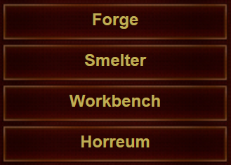 Horreum in menu Horreum in menu