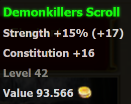 Demonkillers scroll