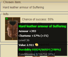 Chest armour of Suffering