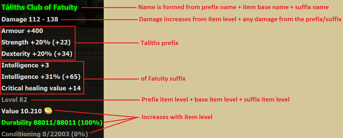 Taliths Club of Fatuity