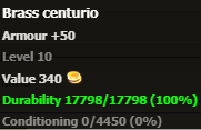 Brass centurio stats