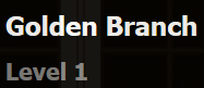 Golden Branch