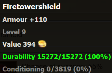 Firetowershield stats