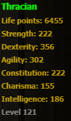 Thracian stats Thracian stats